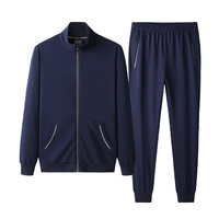 Jesień odzież sportowa dresy zestawy dla mężczyzn duże rozmiary odzież męska kurtka + spodnie 2 sztuk zestaw sportowy Plus rozmiar 8xl 7xl dres człowiek 3